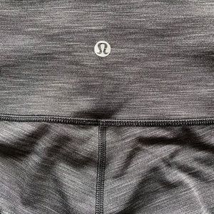 Lululemon 25” grey leggings